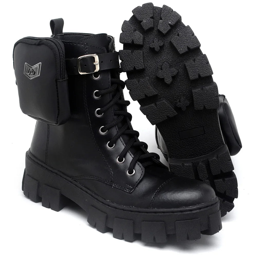 Women's Casual Autumn Winter Lisa Short Top Boot with Treated Square High Heel
