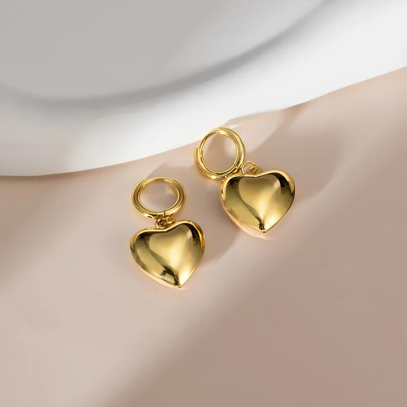 Elegant Stainless Steel Pendant Earrings Trendy Beach Vacation Pendant Earrings Party Travel Accessories Gifts for Women