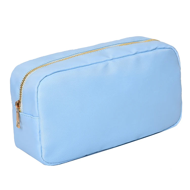 SUN CLOVER Stock Small Size Multi Color Waterproof Nylon Premium Organizer Waterproof Travel Accessories Mini Cosmetic Bag