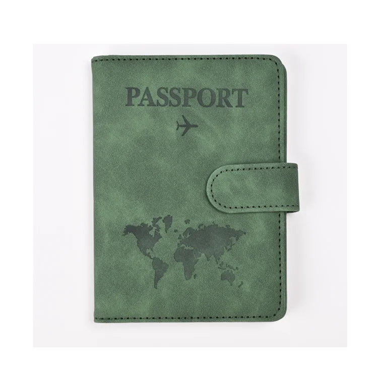YY Anti-theft Passport Holder Covers Case Travel PU Leather Credit Card Wallet Cute Passport Book  Travel Accessories