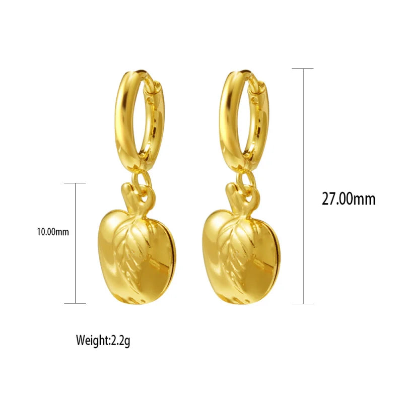 Elegant Stainless Steel Pendant Earrings Trendy Beach Vacation Pendant Earrings Party Travel Accessories Gifts for Women