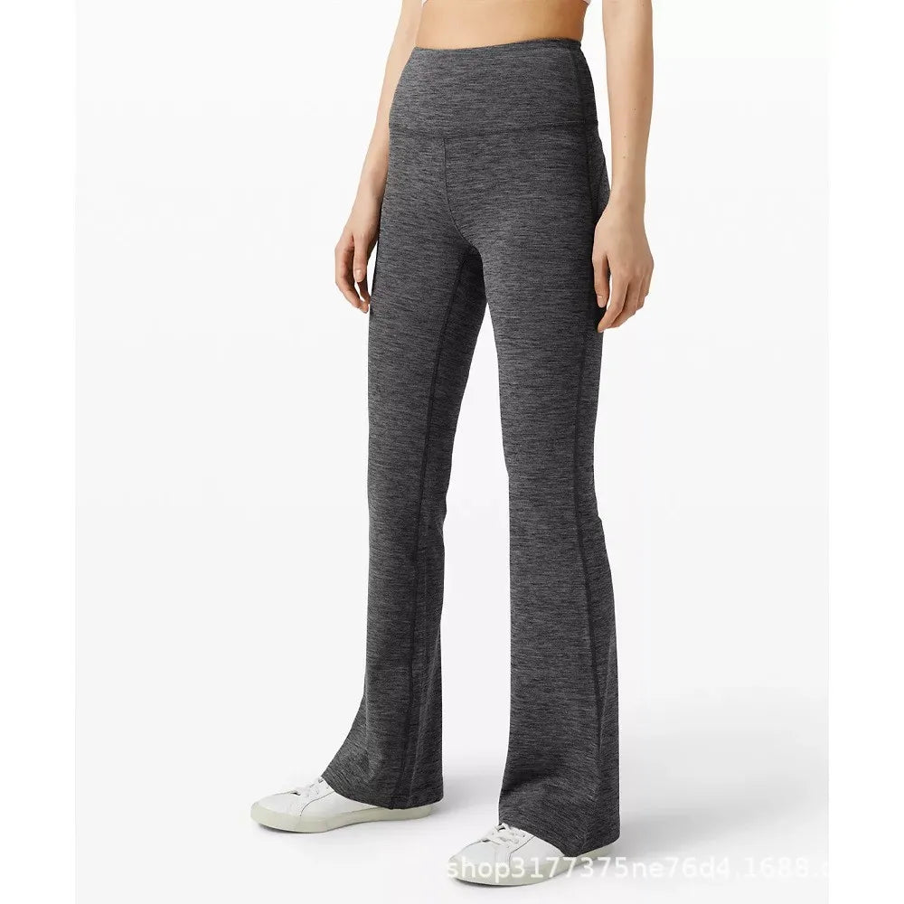 US Size Fashion Yoga Pants Bootcut High Waisted Bell Bottom Leggings for Women Vendor Flared Leggings