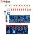 Smart Electronics Kits NE555+CD4017 Light Water Flowing Light LED Module DIY Kit Learn electronic principles, children's lab