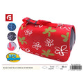Floral Fabric Travel Bag (L) 51*26*29 cm - Pet Carriers & Travel Accessories