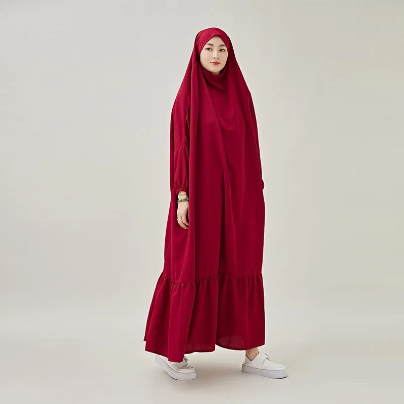 Wholesale Hijab Wear Islamic Turkish Robe Dubai Muslim Standard Middle East Abaya for Women