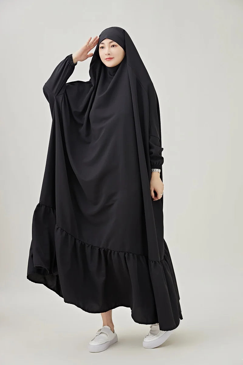 Wholesale Hijab Wear Islamic Turkish Robe Dubai Muslim Standard Middle East Abaya for Women