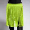 New Black Crystal Tassel Skirt Party Bling Rhinestone Mini Shirt Party Women Skirts