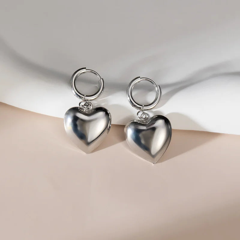 Elegant Stainless Steel Pendant Earrings Trendy Beach Vacation Pendant Earrings Party Travel Accessories Gifts for Women