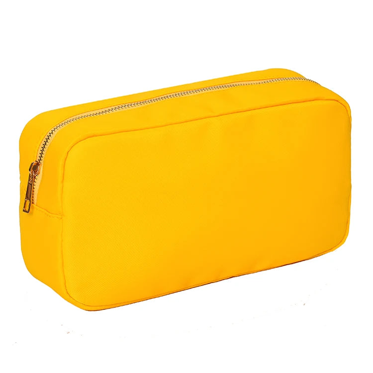 SUN CLOVER Stock Small Size Multi Color Waterproof Nylon Premium Organizer Waterproof Travel Accessories Mini Cosmetic Bag