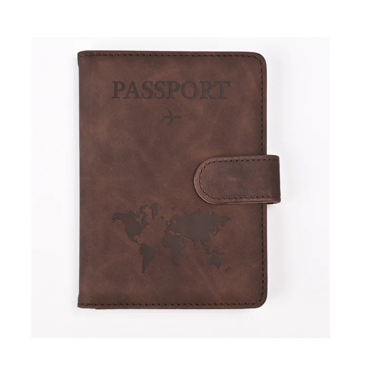 YY Anti-theft Passport Holder Covers Case Travel PU Leather Credit Card Wallet Cute Passport Book  Travel Accessories