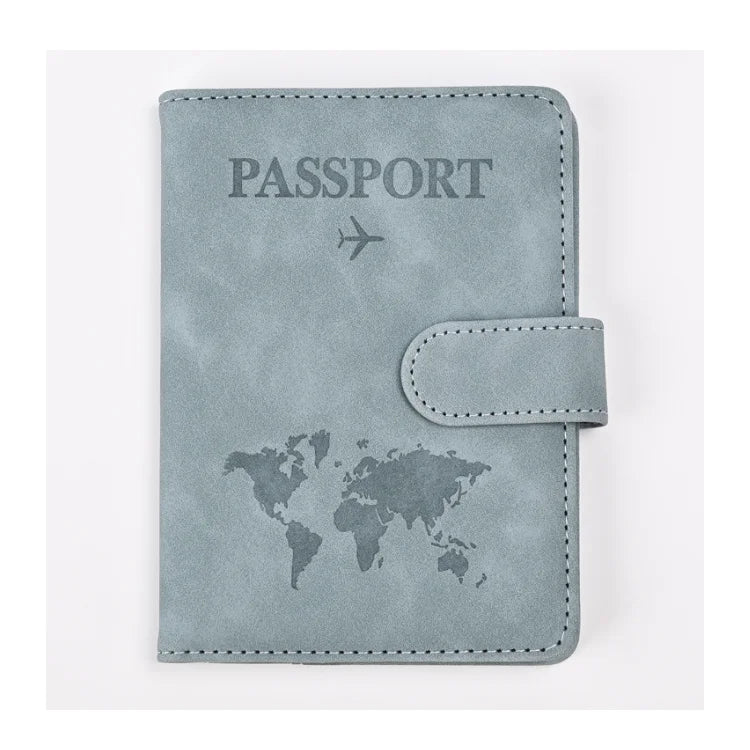 YY Anti-theft Passport Holder Covers Case Travel PU Leather Credit Card Wallet Cute Passport Book  Travel Accessories