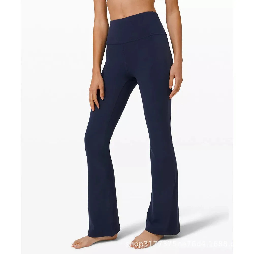 US Size Fashion Yoga Pants Bootcut High Waisted Bell Bottom Leggings for Women Vendor Flared Leggings