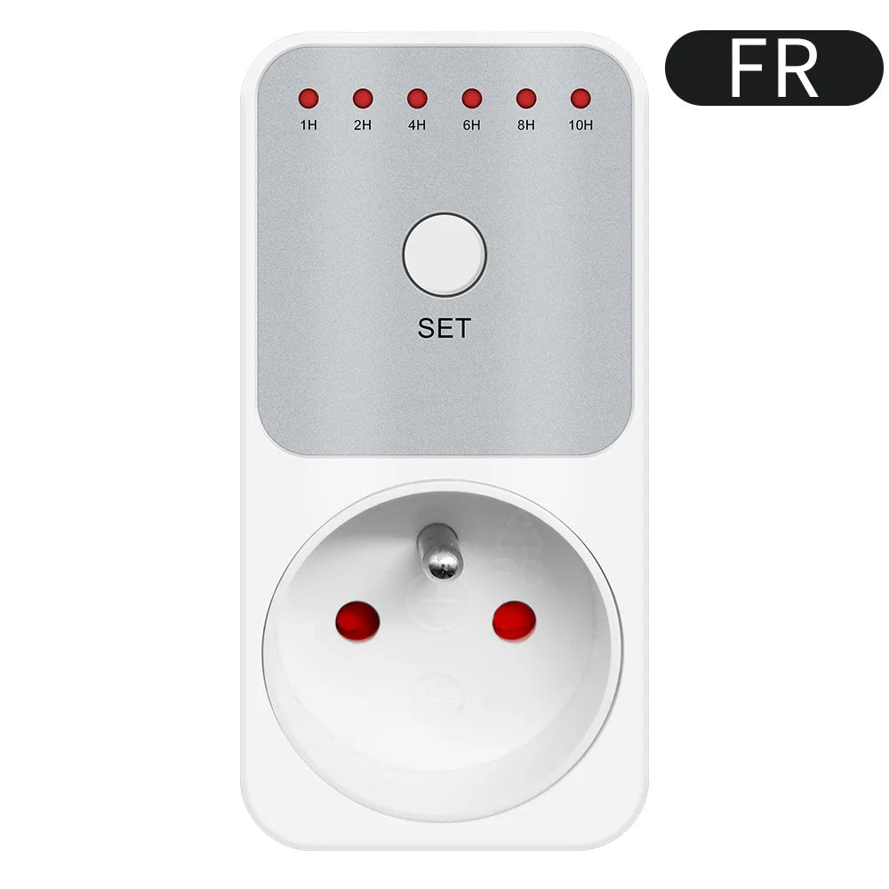 TM04 10Hr Countdown Timer Switch Socket Electronic Power Meter Intelligent Time Setting Control Socket Smart Control Plug-In