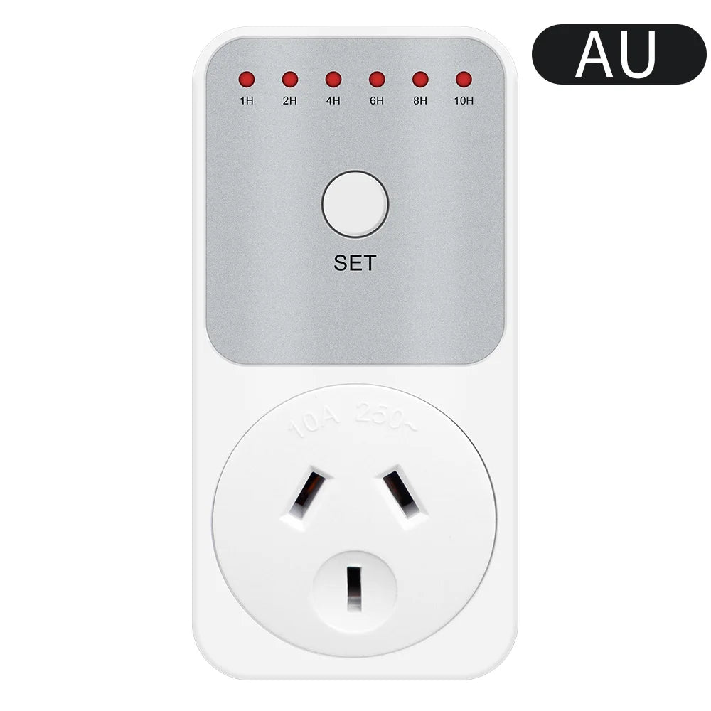 TM04 10Hr Countdown Timer Switch Socket Electronic Power Meter Intelligent Time Setting Control Socket Smart Control Plug-In