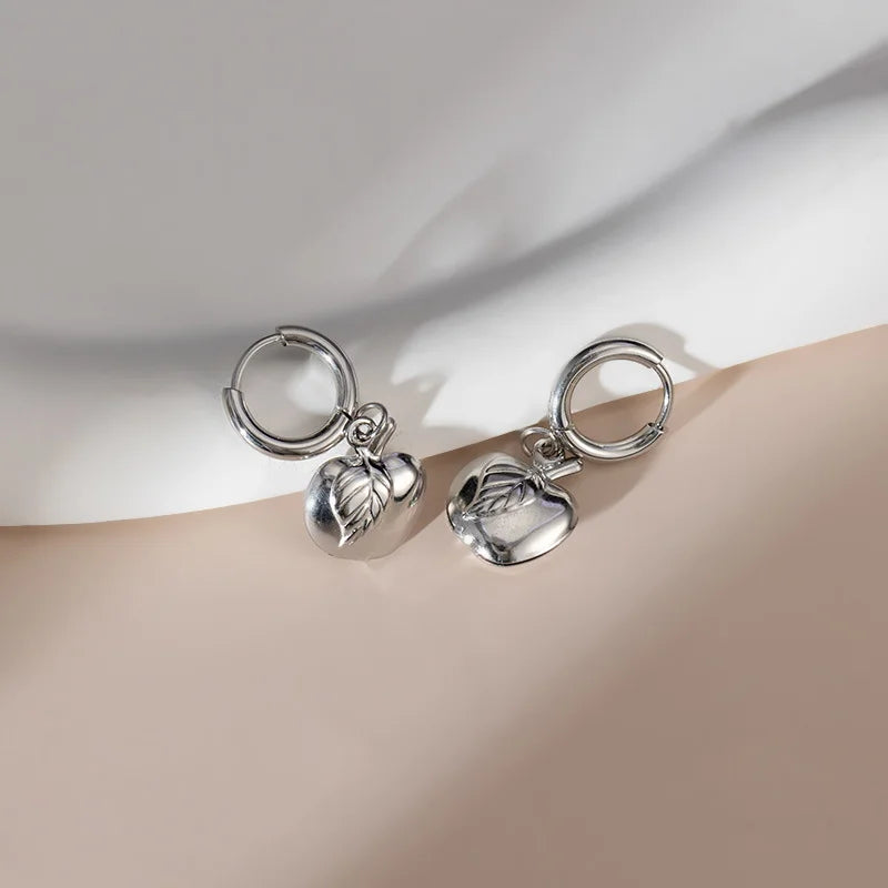 Elegant Stainless Steel Pendant Earrings Trendy Beach Vacation Pendant Earrings Party Travel Accessories Gifts for Women