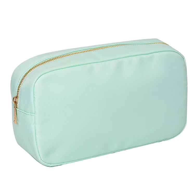 SUN CLOVER Stock Small Size Multi Color Waterproof Nylon Premium Organizer Waterproof Travel Accessories Mini Cosmetic Bag