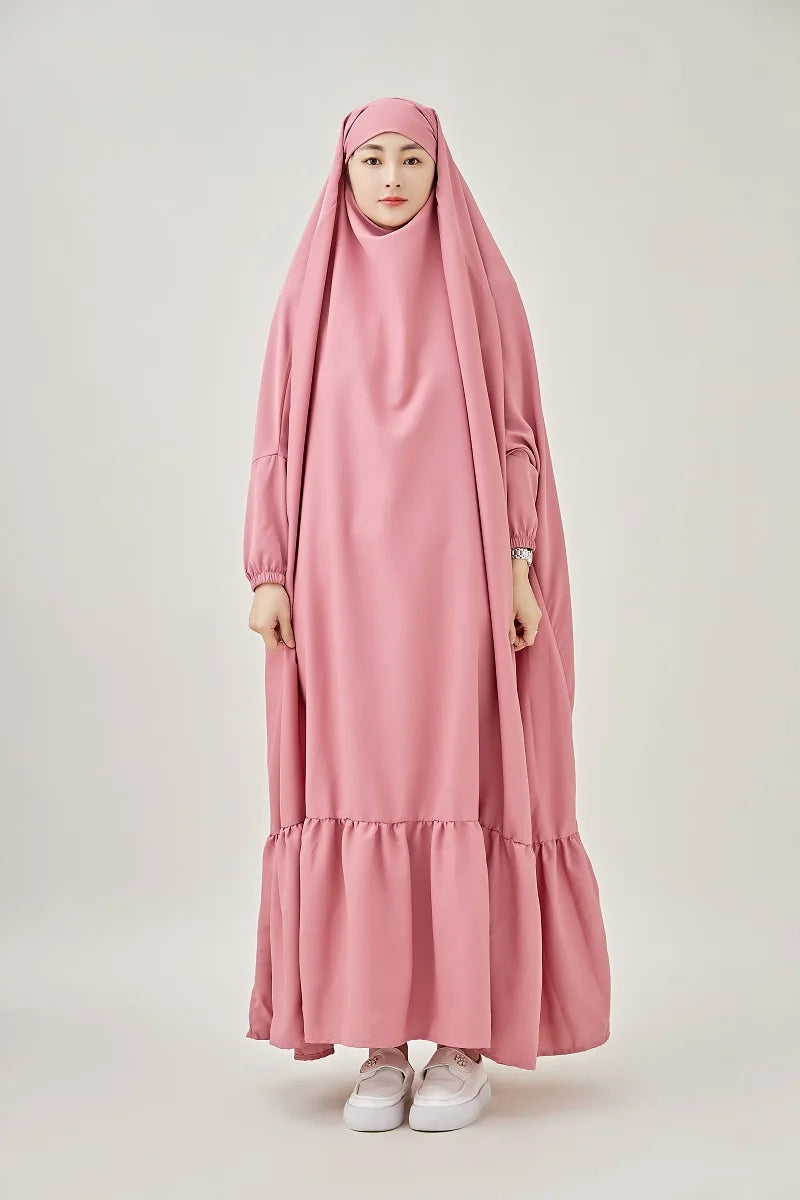 Wholesale Hijab Wear Islamic Turkish Robe Dubai Muslim Standard Middle East Abaya for Women