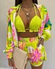 PASUXI Hot Sale Women Clothing Cotton Short Sleeves Neon Two Pieces Shorts Set Casual 2 Piece Women Outfit