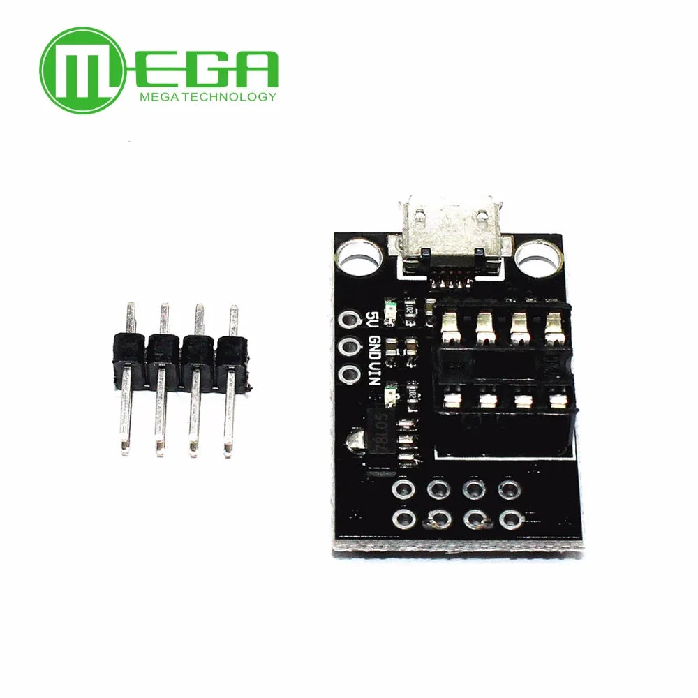 Smart Electronics Development Programmer Board for ATtiny13A/ATtiny25/ATtiny45/ATtiny85