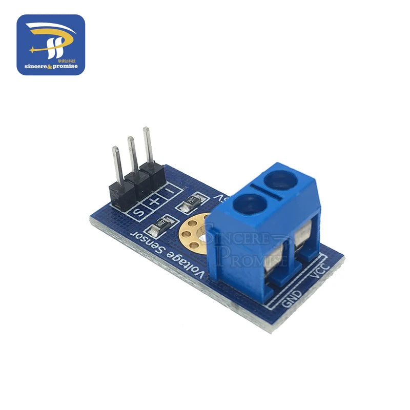 Smart Electronics DC 0-25V Standard Voltage Sensor Module Test Electronic Bricks Smart Robot for arduino Diy Kit