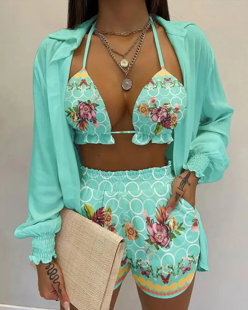 PASUXI Hot Sale Women Clothing Cotton Short Sleeves Neon Two Pieces Shorts Set Casual 2 Piece Women Outfit