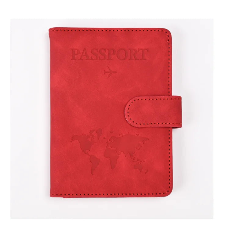 YY Anti-theft Passport Holder Covers Case Travel PU Leather Credit Card Wallet Cute Passport Book  Travel Accessories