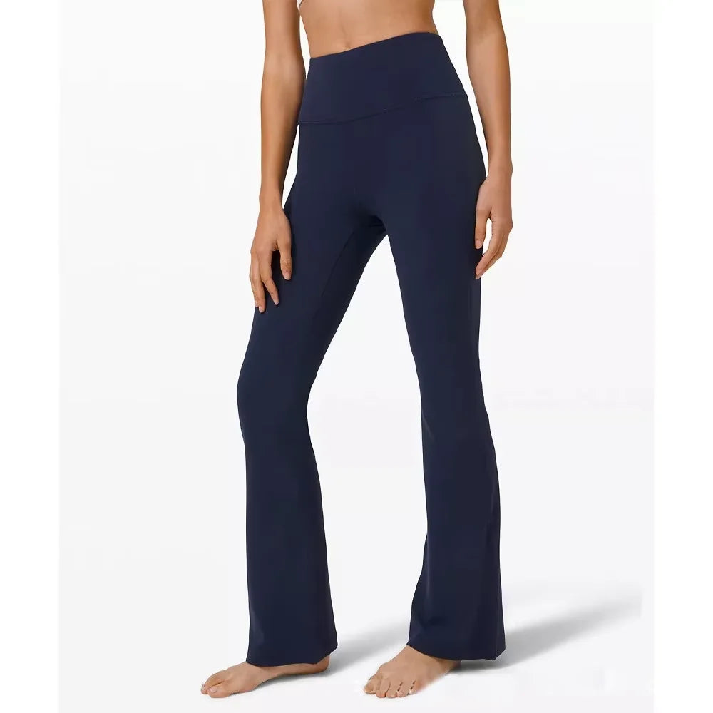 US Size Fashion Yoga Pants Bootcut High Waisted Bell Bottom Leggings for Women Vendor Flared Leggings