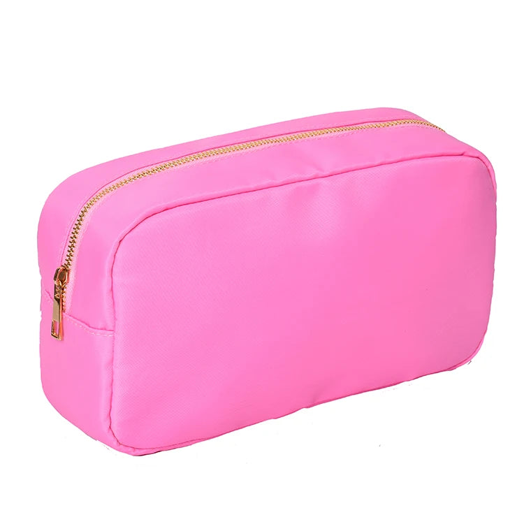 SUN CLOVER Stock Small Size Multi Color Waterproof Nylon Premium Organizer Waterproof Travel Accessories Mini Cosmetic Bag