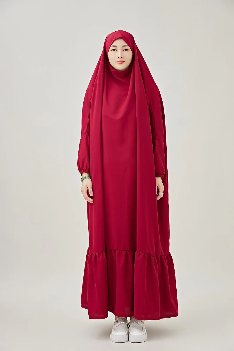 Wholesale Hijab Wear Islamic Turkish Robe Dubai Muslim Standard Middle East Abaya for Women
