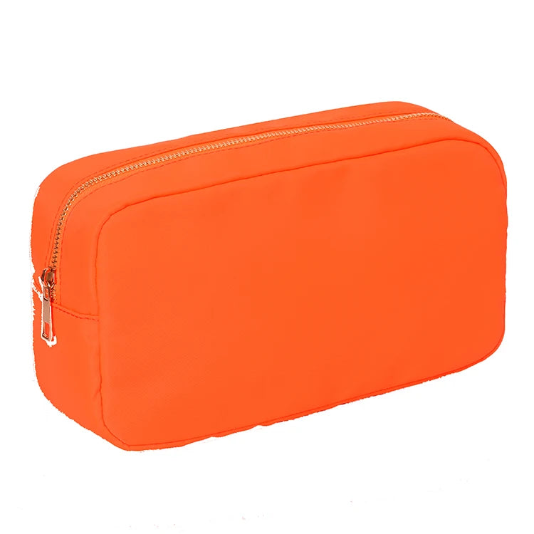 SUN CLOVER Stock Small Size Multi Color Waterproof Nylon Premium Organizer Waterproof Travel Accessories Mini Cosmetic Bag