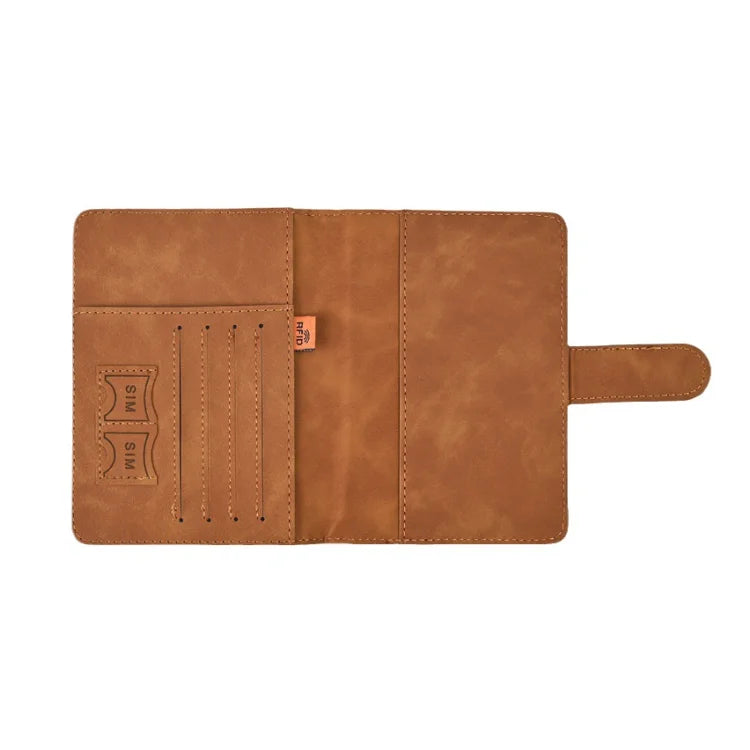 YY Anti-theft Passport Holder Covers Case Travel PU Leather Credit Card Wallet Cute Passport Book  Travel Accessories
