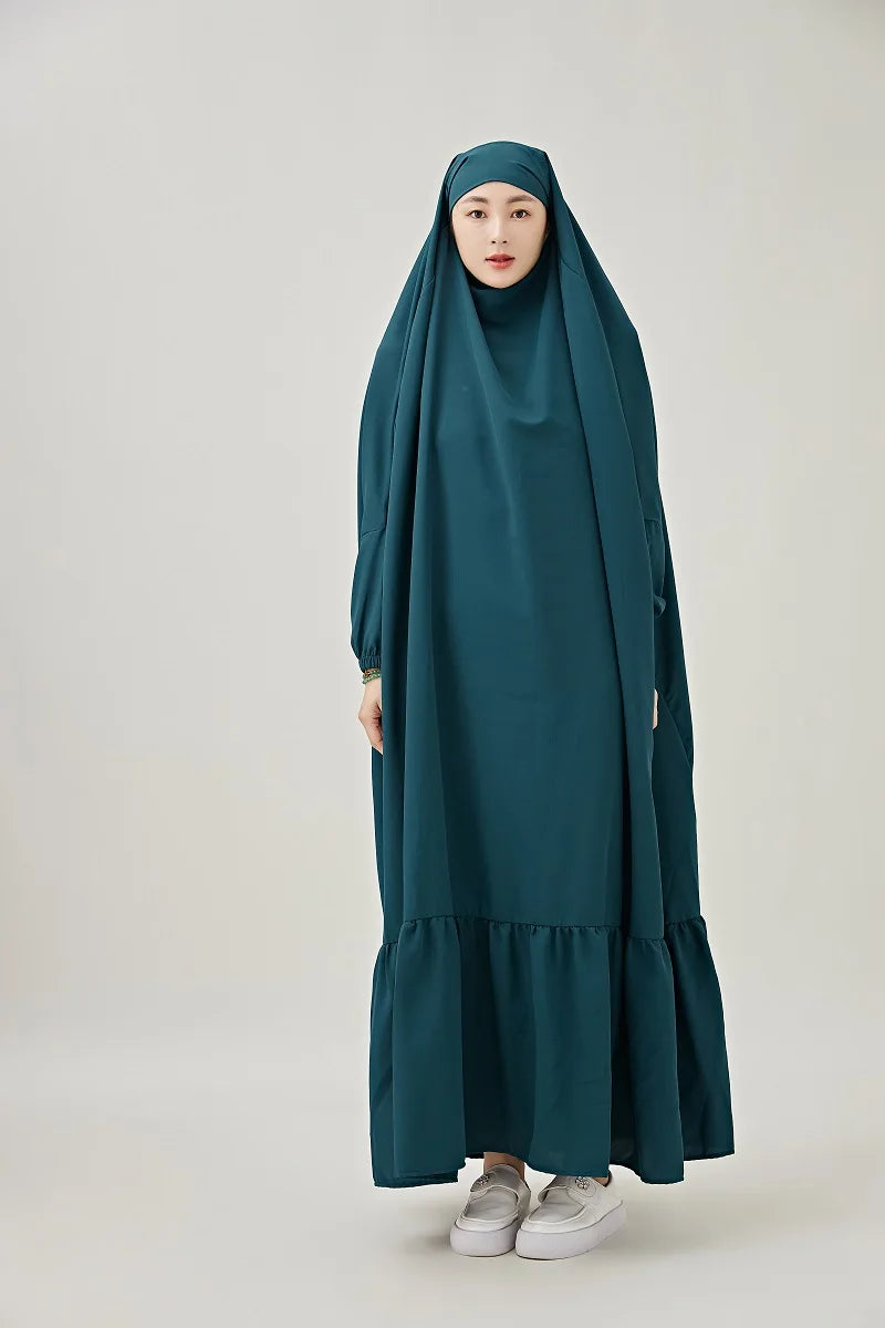 Wholesale Hijab Wear Islamic Turkish Robe Dubai Muslim Standard Middle East Abaya for Women