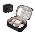 Electronics Organizer Travel Accessories Case Portable Nylon Cable Storage Bag For Tablet Charger Flash Drive SD Card