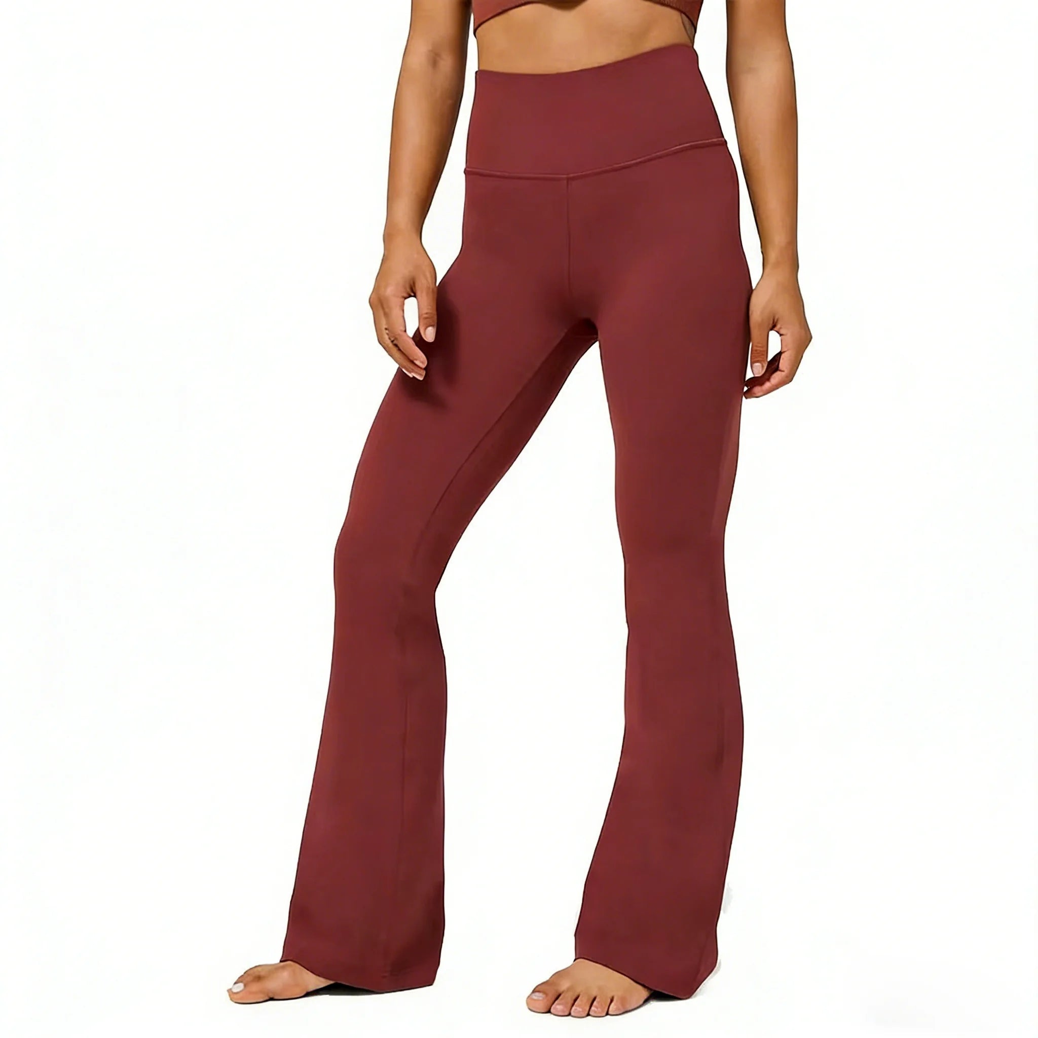 US Size Fashion Yoga Pants Bootcut High Waisted Bell Bottom Leggings for Women Vendor Flared Leggings