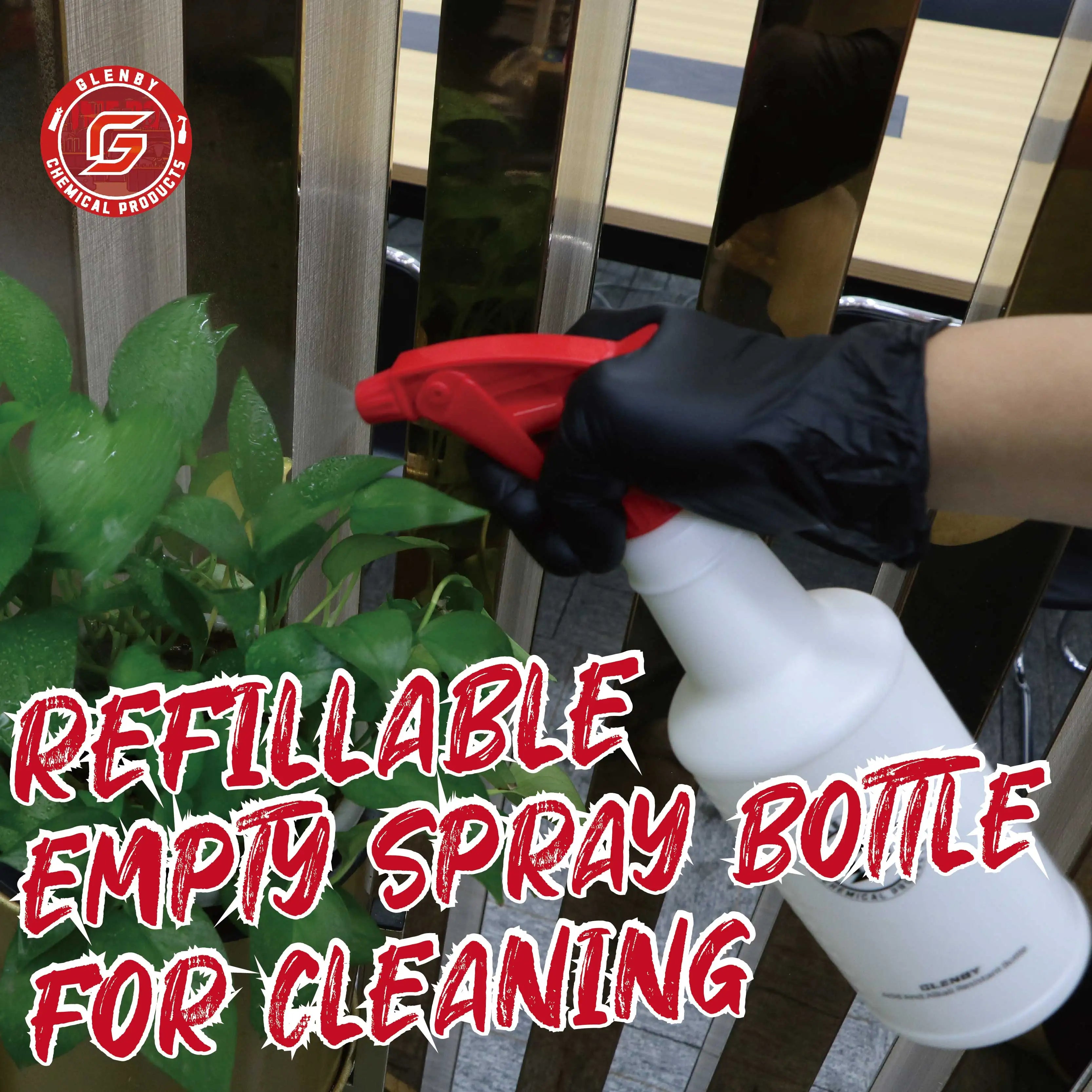 26 fl oz Empty Plastic Spray Bottles, Car cleaning spray bottle, Plant watering spray bottle,Home cleaning spray bottle