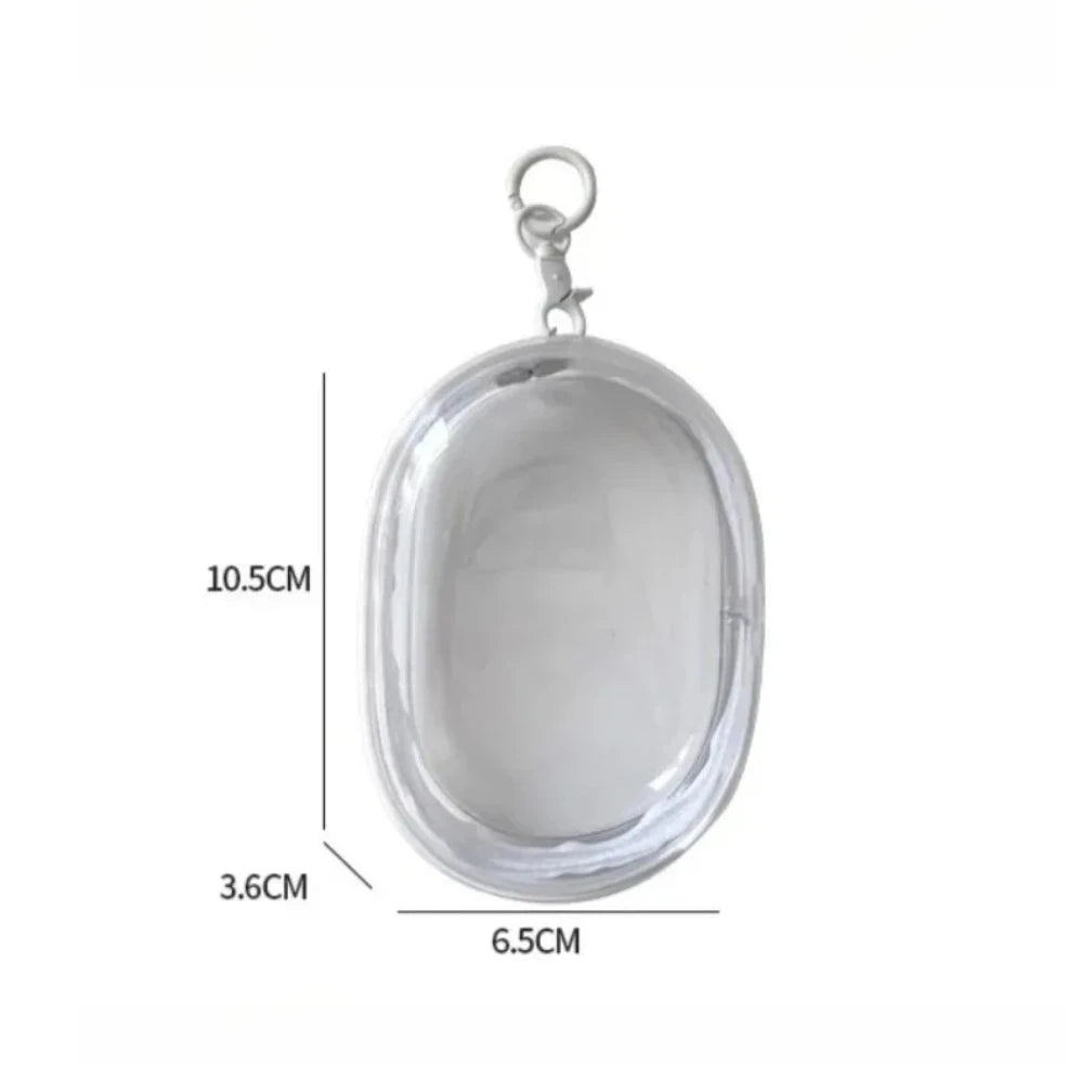 Transparent Travel Cable Organizer Bag Portable Charger Case Accessories Storage for Home Office Travel Pendant Design