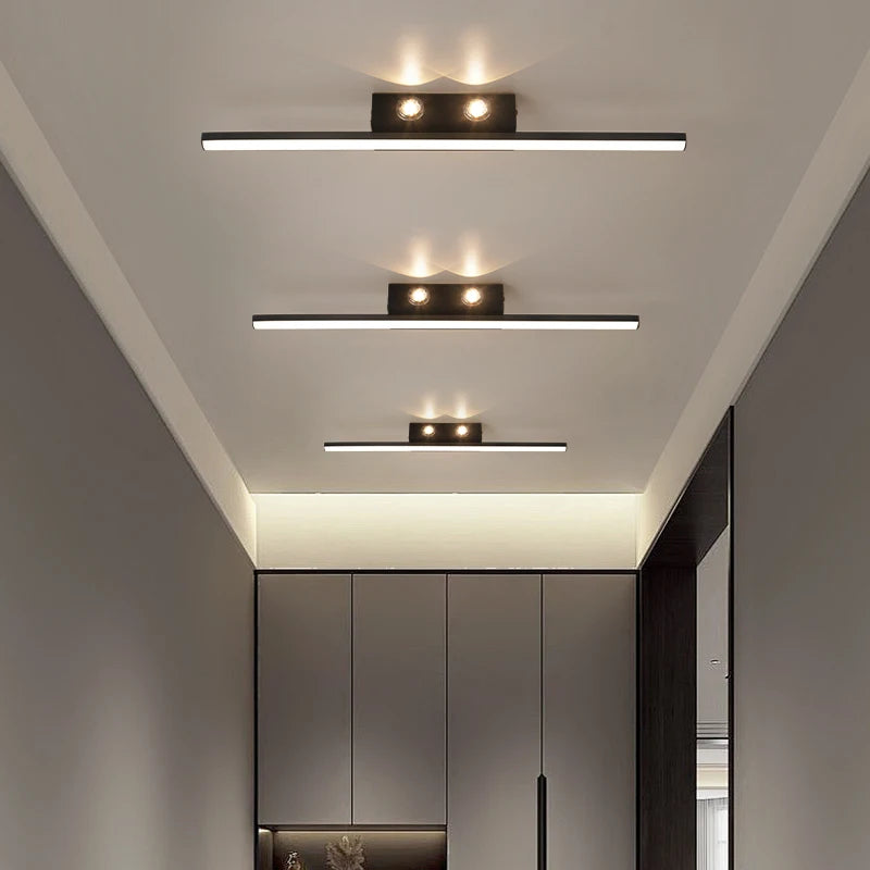 Ceiling Lamp for Living Room Home Decor Lighting Bedroom LED Ceiling Chandelier Light Modern Restaurant 3-color Variable Light