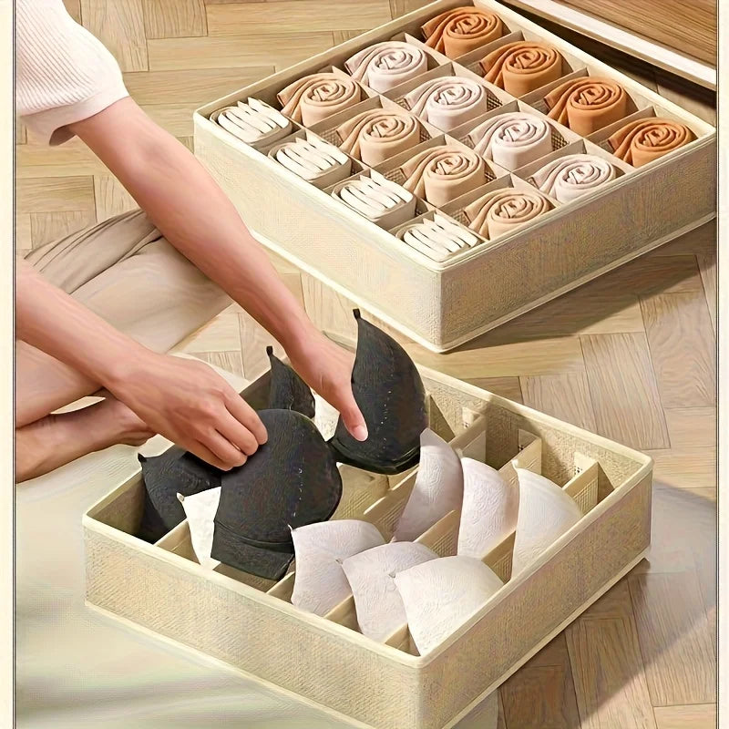 Drawer Organizers Underwear Socks Panties Bra Storage Box Cabinet Wardrobe Home Organizer Clothes Socks Clothing Storage Boxes