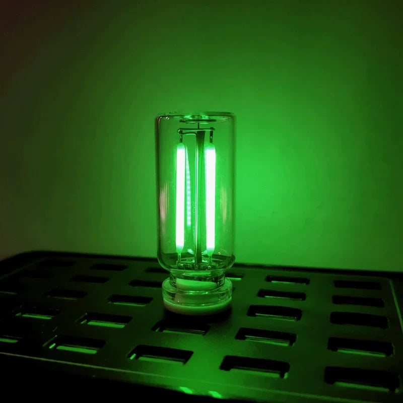 Car USB Night Light Touch Dimmable LED Filament Lamp Portable Lighting Plug and Play Decorative Atmosphere Light for Car Bedroom