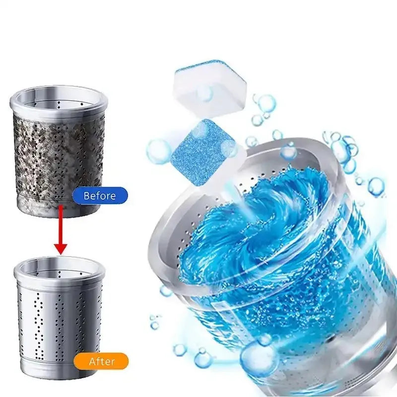 1PC Practical Washing Machine Cleaner Descaling Effervescent Tablets Effective Descaling Detergent Home Cleaning Supplies