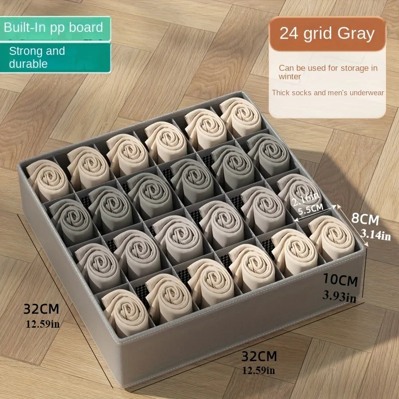Drawer Organizers Underwear Socks Panties Bra Storage Box Cabinet Wardrobe Home Organizer Clothes Socks Clothing Storage Boxes