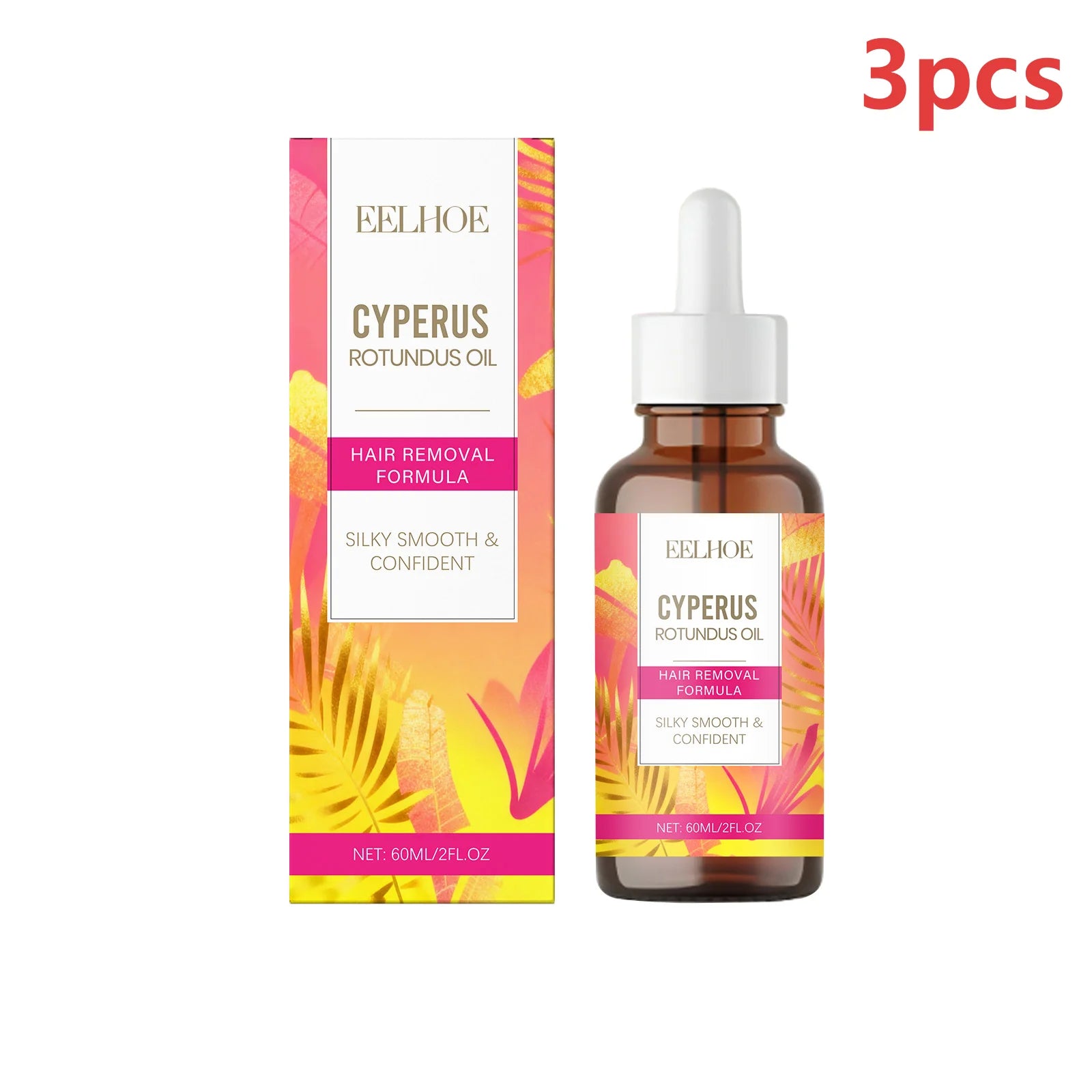 EELHOE Cyperus Rotundus Oil for Hair Removal After Care Soft Smooth Skin Barrier Repair Moisturizing Hair Growth Inhibiting Oil