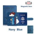 Passport Holder for Travel Essentials  Passport Wallet,Passport Book Holders for Women/Men Cover Case for Travel  Accessories