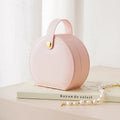 Mini Jewelry Organizer Display Travel Jewelry Case Boxes Earrings Necklace Ring Portable Handbag Jewelry Box Leather Storage