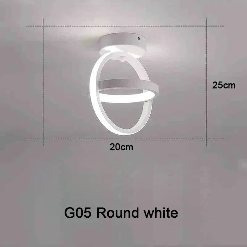 Modern LED Ceiling Lights Corridor Light Home Lighting Led Surface Mounted for Bedroom Living Room Corridor Light 3-color