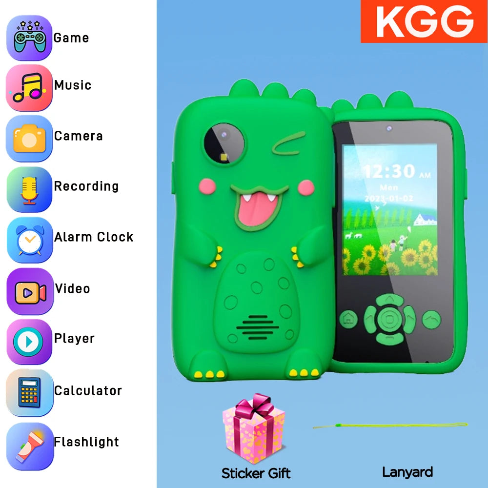 Kids Smart Phone Toy TouchScreen Unicorn Baby Mobile MP3 Music Player Digital Camera Educational Toys Girls Boys Birthday Gifts