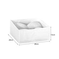 Clothes Organizer Compartment Storage Box Foldable Washed Home Organizer for Underwear Jeans Socks Wardrobe Storage Containers