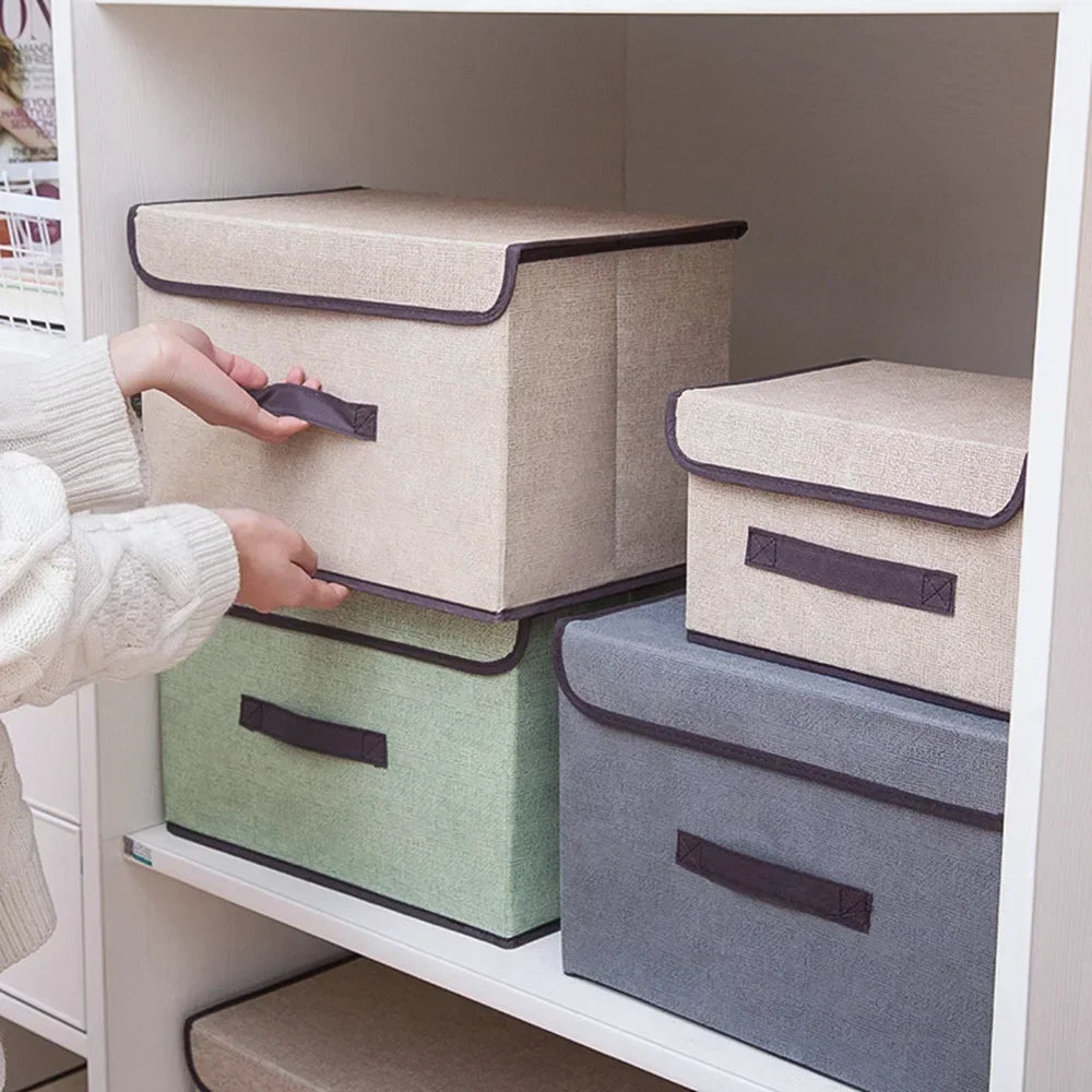 Closets Clothes Organizer Pants Jeans Storage Box Cabinet Drawer Organizer Underwear Socks T-Shirt Wardrobe Storage Organizers