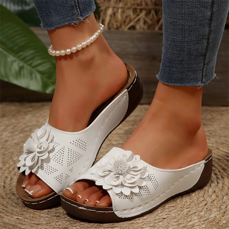 Summer Woman Shoes Sandals Casual Walking Shoes Slides Women Shoe Wedge Sandals For Women Outdoor Footwear Women Slippers Female