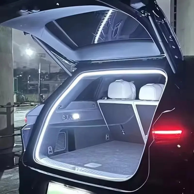 Car High Brightness Trunk Lighting Ambient Light Interior Decoration Led Wiring Free Automatic Sensing Tailgate Light Strip